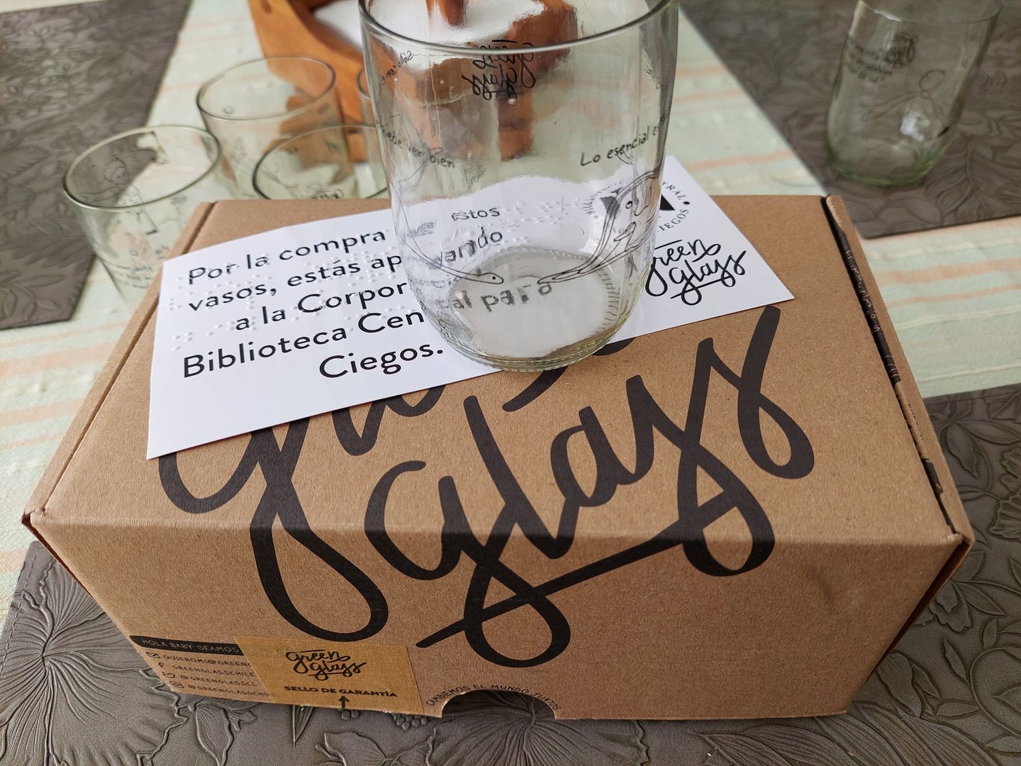 Customer photo review of El Principito Mini Juego de Vasitos 200 ml
