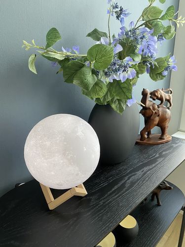 Customer photo review of The Original Moon Lamp