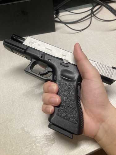 Customer photo review of Guarder Aluminum Slide for Tokyo Marui Model 17 - Silver