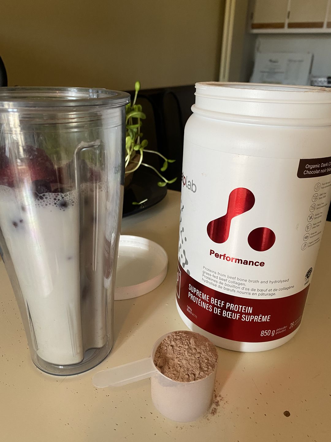Customer photo review of ATP Lab - Supreme Beef Protein 850g