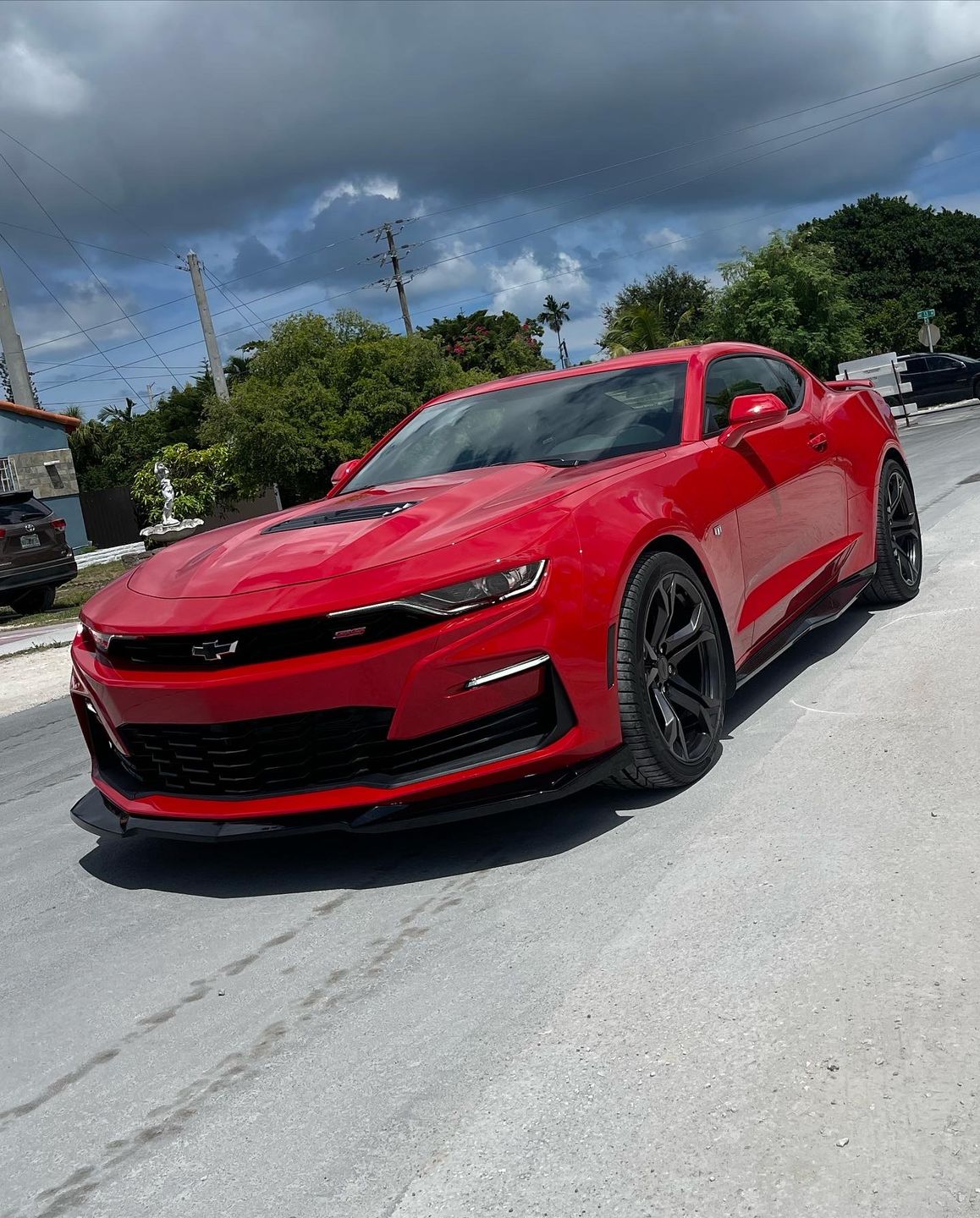 Customer photo review of Camaro ZL1 Conversion Front Splitter & Side Skirts