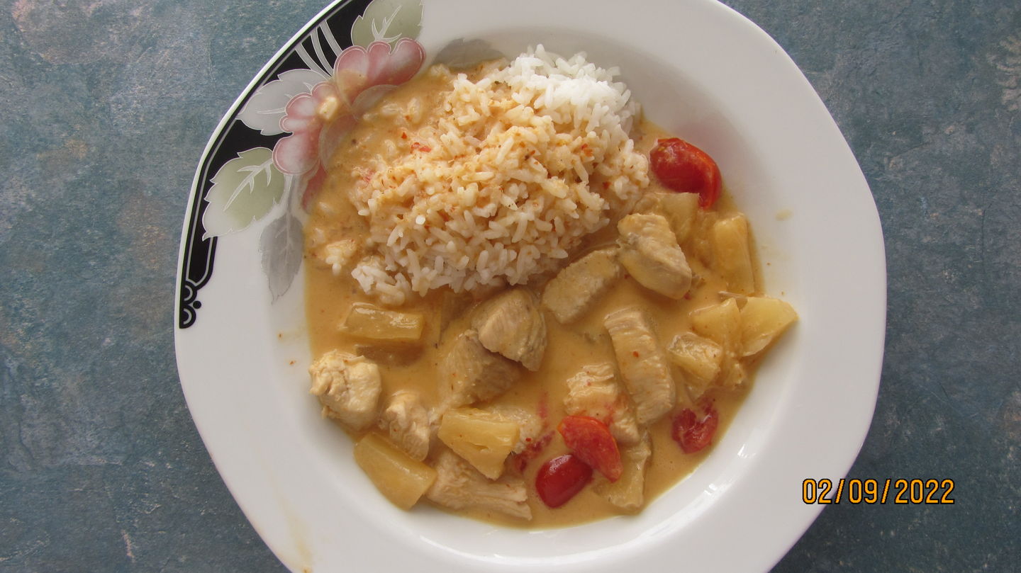 Customer photo review of Rotes Thai Curry Kochbox (für 3-4 Portionen) in der Schilfgrastasche