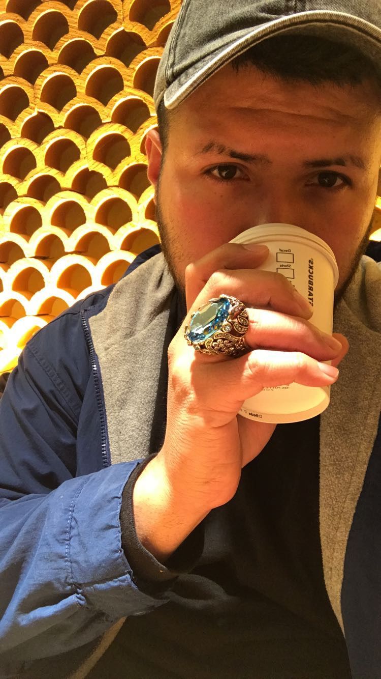 Customer photo review of HEIDI DAUS® "Dare To Wear" Oversized Crystal Cocktail Statement Ring
