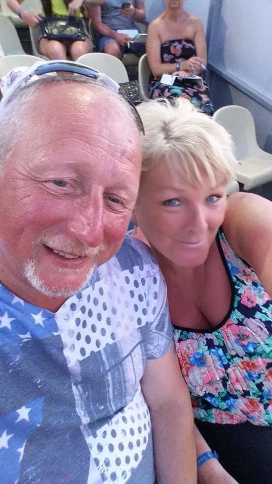 Customer photo review of To My Wonderful Wife Silver Love knot necklace