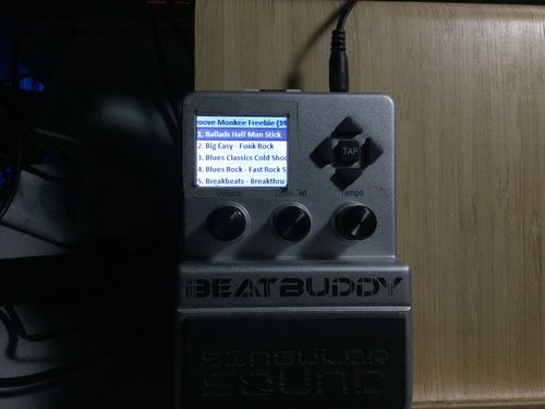 Customer photo review of Beat Buddy Drum Loop Freebie
