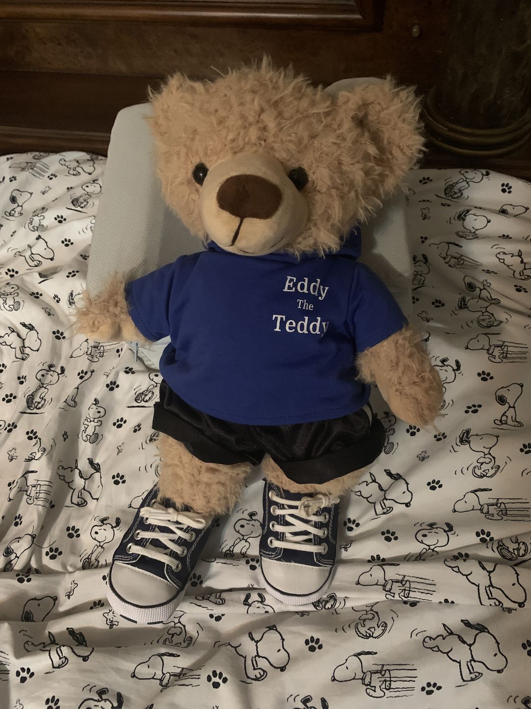 Customer photo review of Eddy The Teddy Bear