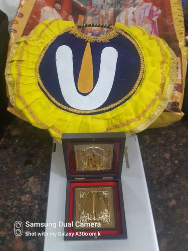 Customer photo review of Sri Balaji Sripadam Gift Box - Small