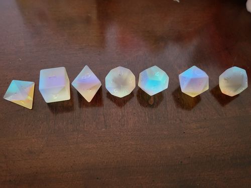 Customer photo review of Mystery DnD Dice Box