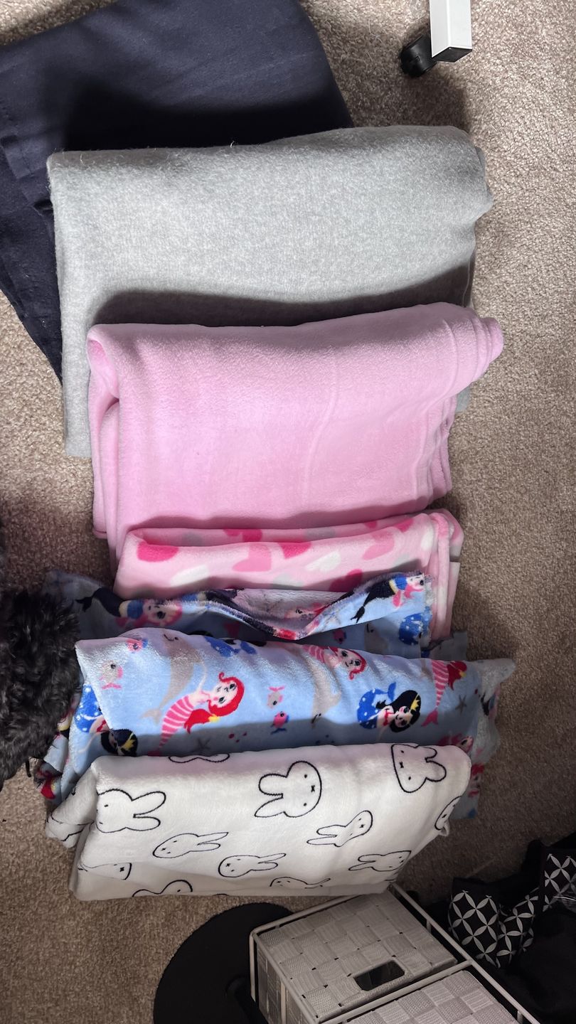 Customer photo review of Printed Fleece/Sweatshirt Remnants