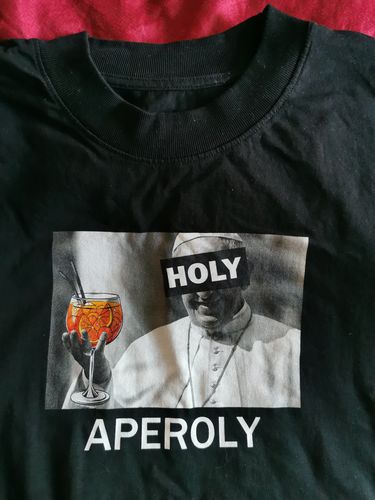 Customer photo review of HOLY APEROLY GREY - Premium Shirt Oversize