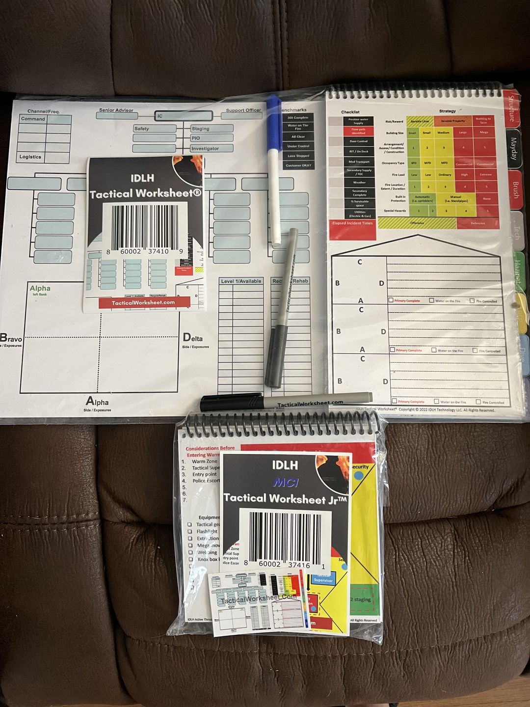 Customer photo review of IDLH MAYDAY Tactical Worksheet®