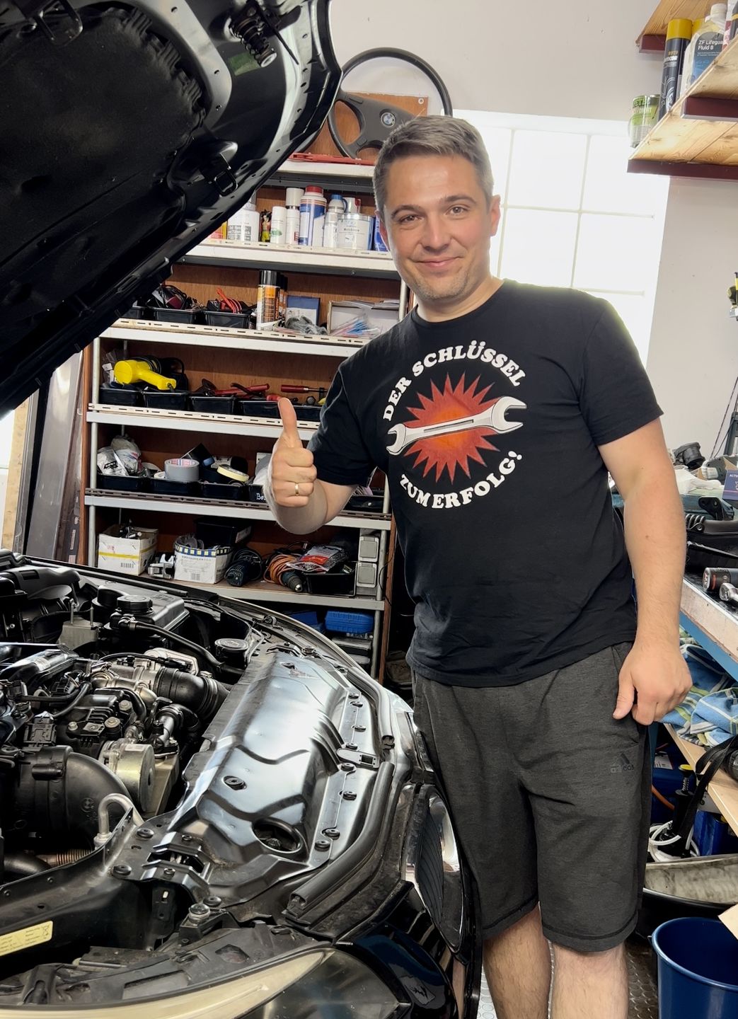 Customer photo review of T-SHIRT Schlüssel zum Erfolg 2