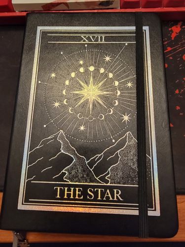 Customer photo review of A5 160GSM PREMIUM PAPER JOURNAL - THE STAR - ODYSSEY X COOPER CALLIGRAPHY