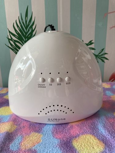 Customer photo review of Lámpara SUN ONE 48 W Blanca sin Tapa