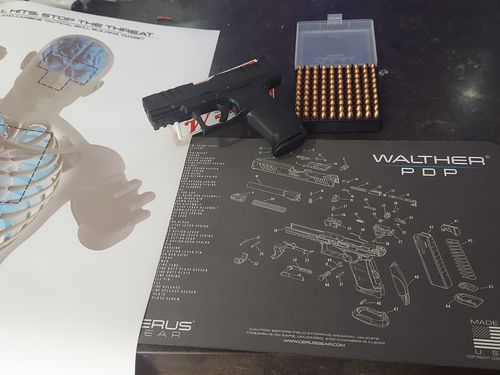 Customer photo review of Walther® PDP® Schematic Handgun Mat