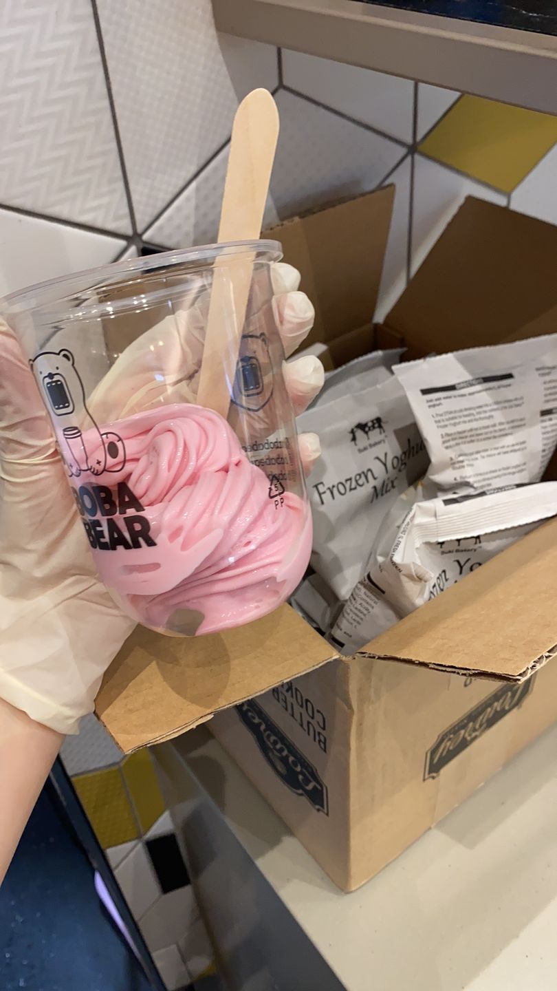 Customer photo review of Suki Bakery Strawberry Ice Cream Powder | Gourmet Homemade Mix