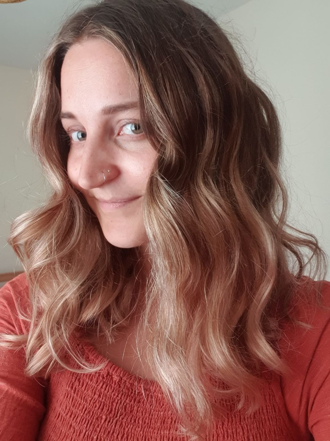 Customer photo review of The Silk Heatless Curl Kit