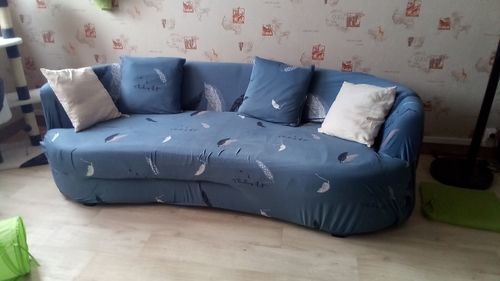 Customer photo review of Juey - Housses Extensibles de Fauteuil et Canapé