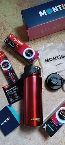 Customer photo review of 18oz Metallic Ace Bottle 530ml