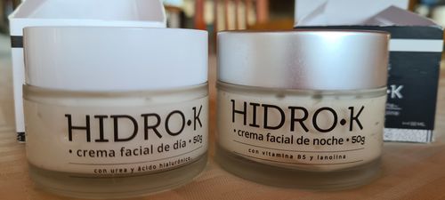 Customer photo review of Pack rostro: Hidro-K Día, Hidro-K Noche