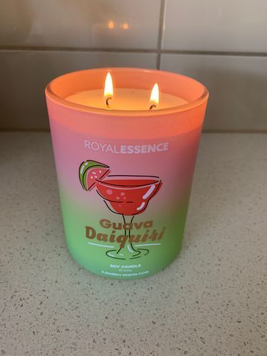 Customer photo review of Guava Daiquiri (Candle)