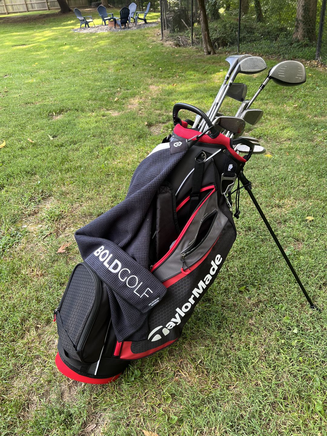 Customer photo review of The Classic - Dual Golf Towel