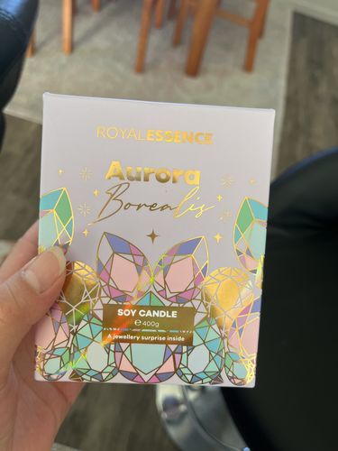 Customer photo review of Aurora Borealis (Candle)
