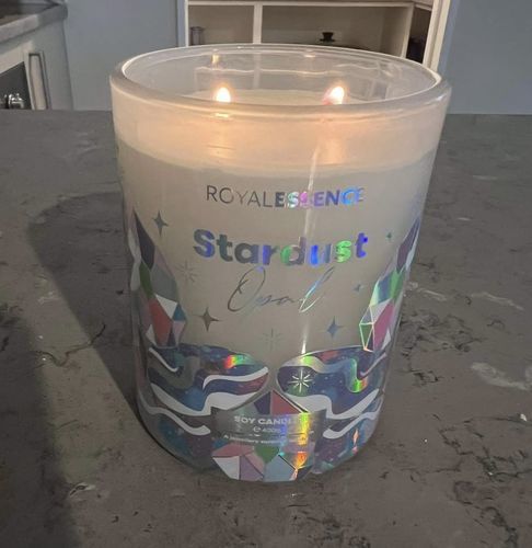 Customer photo review of Stardust Opal (Candle)