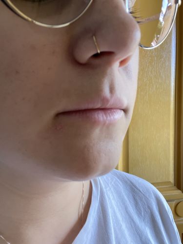 Customer photo review of Faux piercing Léa
