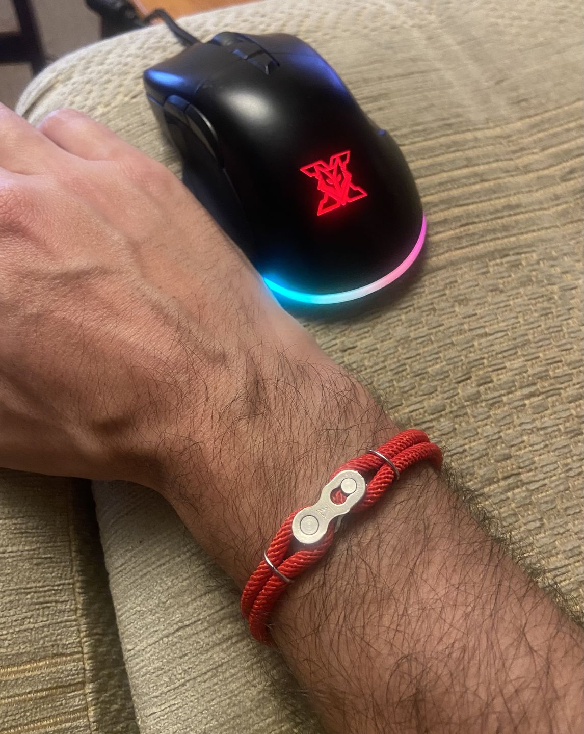 Customer photo review of Cycolinks Split Link Bracelet