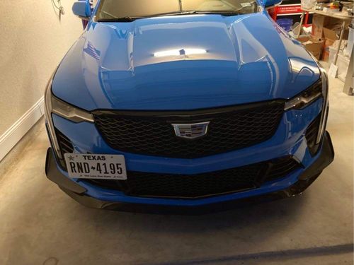 Customer photo review of 2020-Up Cadillac CT5 Tow Hook License Plate Mount Bracket