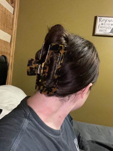 Customer photo review of XL Dreamy Claw Clip