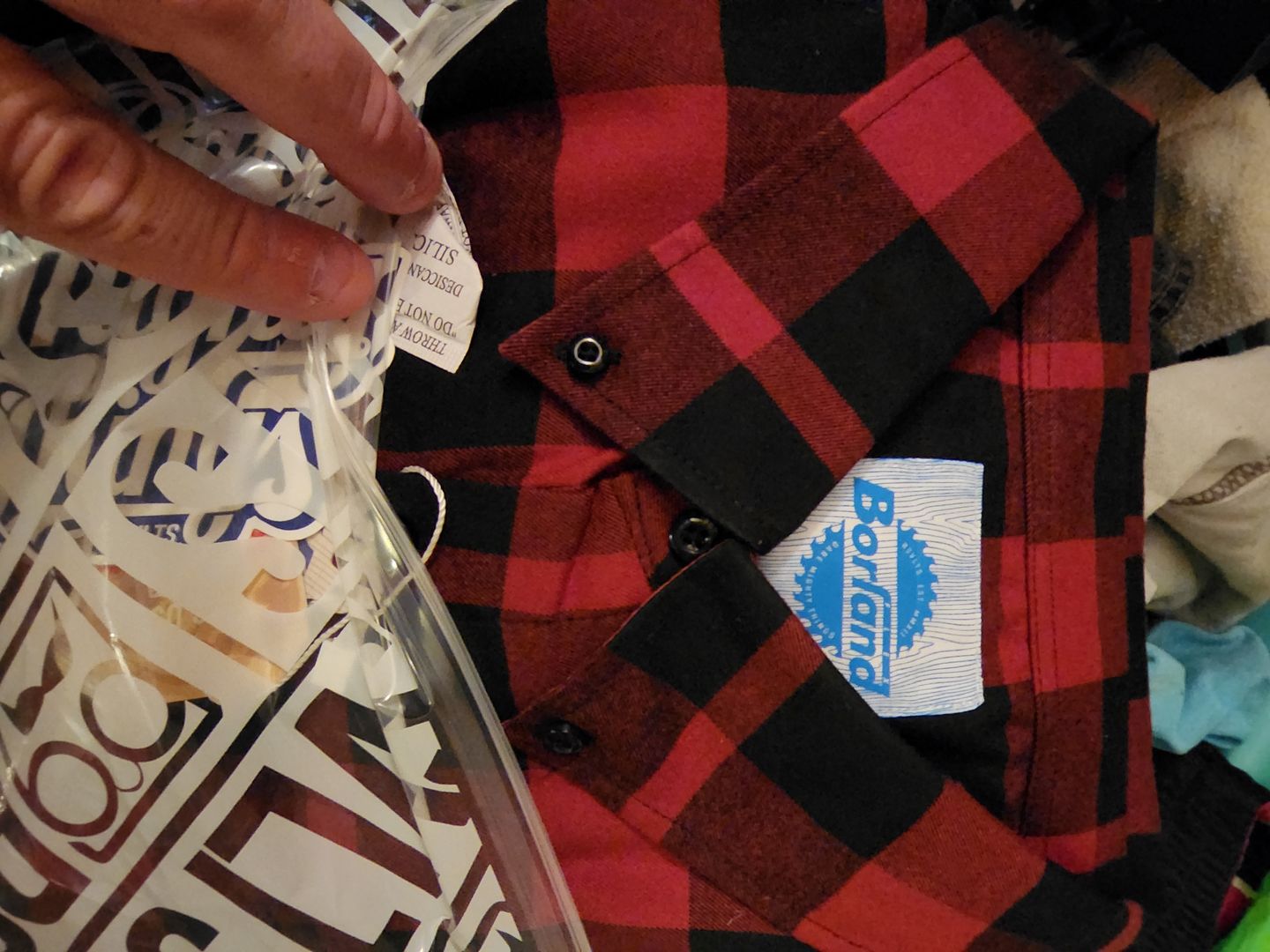 Customer photo review of BorlandFlex™ "Hugh Lumberjackman" – Long Sleeve Flannel