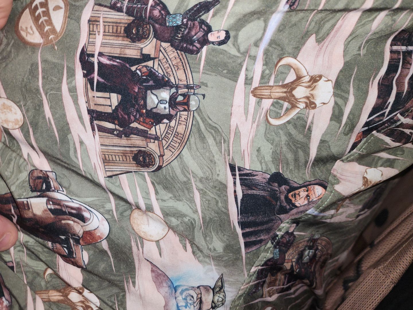 Customer photo review of Star Wars™ "Rebirth" – KUNUFLEX Short Sleeve Shirt