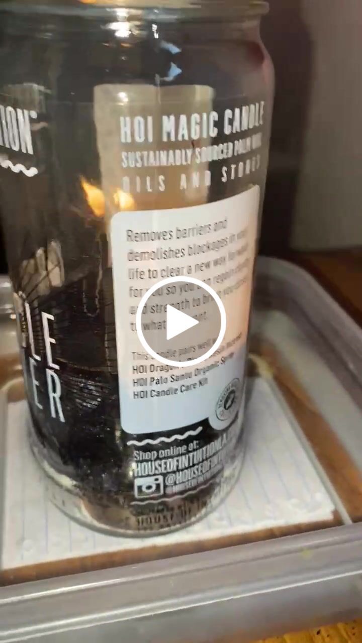 Customer video review of Obstacle Remover Magic Candle