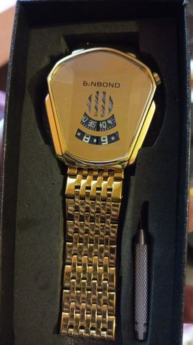 Customer photo review of Luxury Big Dial Watch