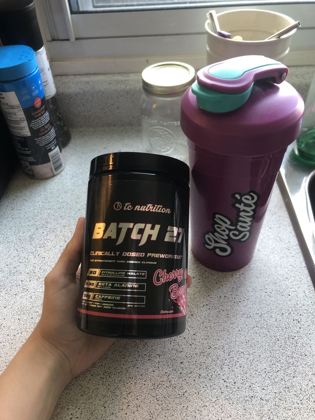 Customer photo review of TC Nutrition - Batch 27 Pre Workout 360g