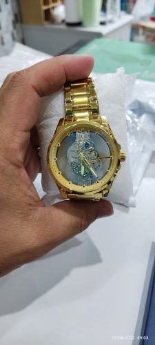 Customer photo review of Skeleton Automatic Quartz Watch