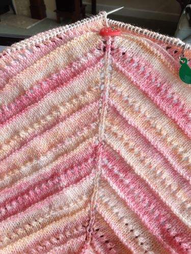 Customer photo review of 2022 Special Edition Shawl Knitting/Crochet Box!