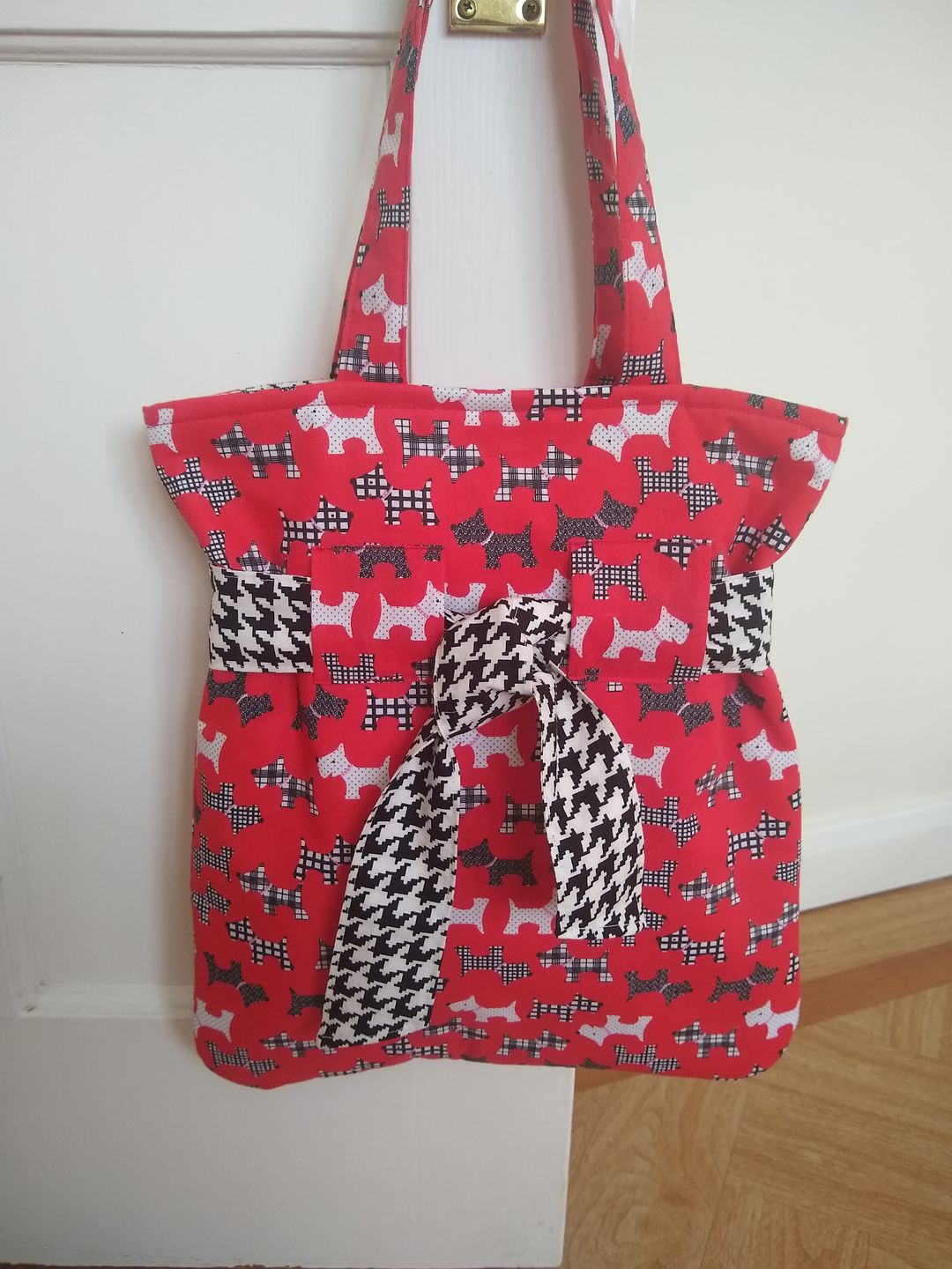 Customer photo review of Scotty Dog Polycotton Fabric