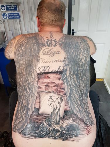 Customer photo review of TattooNumbx Numbing Cream