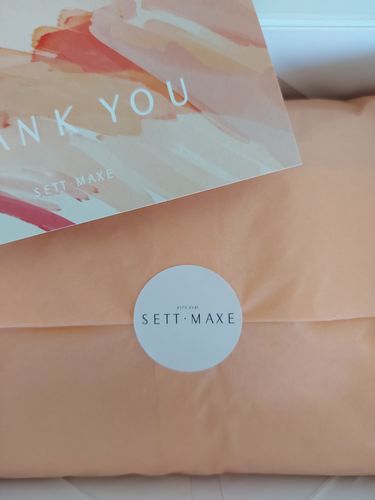 Customer photo review of Acid Free Tissue Paper - Peach