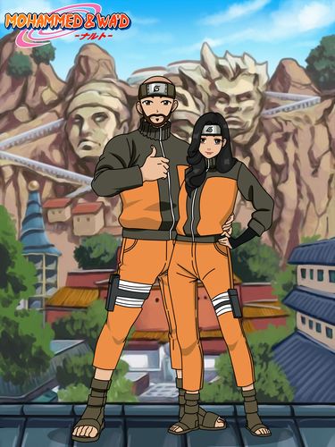 Customer photo review of Naruto Style Custom Portrait