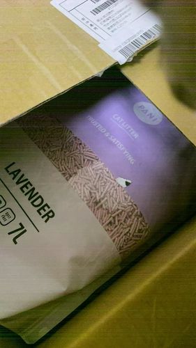 Customer photo review of [4包以上免運] PANI 豆腐砂 原味 薰衣草 綠茶 7L