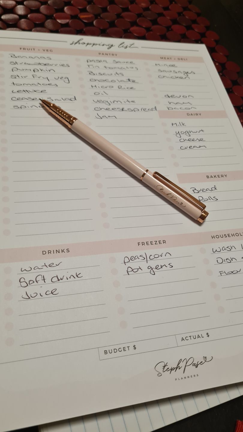 Customer photo review of The Essential Pen Pack ROSE GOLD