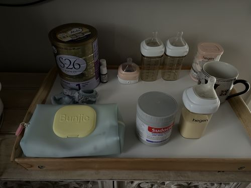 Customer photo review of Free Wipes Pouch - First Time Subscriber