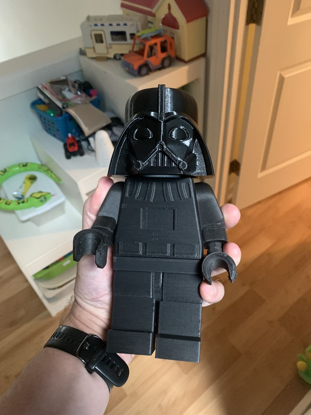 Customer photo review of Matte Black PETG Filament 1.75mm