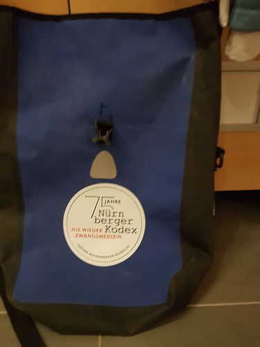 Customer photo review of GROSSE STICKER / AUFKLEBER (10 STK.) • 75 JAHRE NÜRNBERGER KODEX / LOGO - HELL