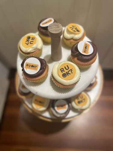 Customer photo review of R U OK Day - Edible Icing Image