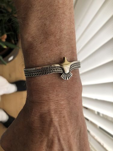 Customer photo review of Double-layered Gemstone Bracelet